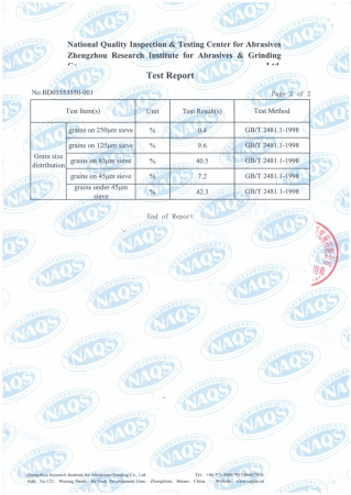 板狀剛玉325#tabular alumina 325mesh