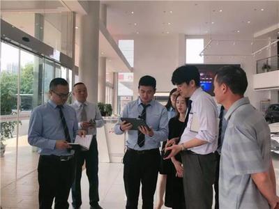 廣汽豐田領導大石SCO蒞臨荊州華星參觀